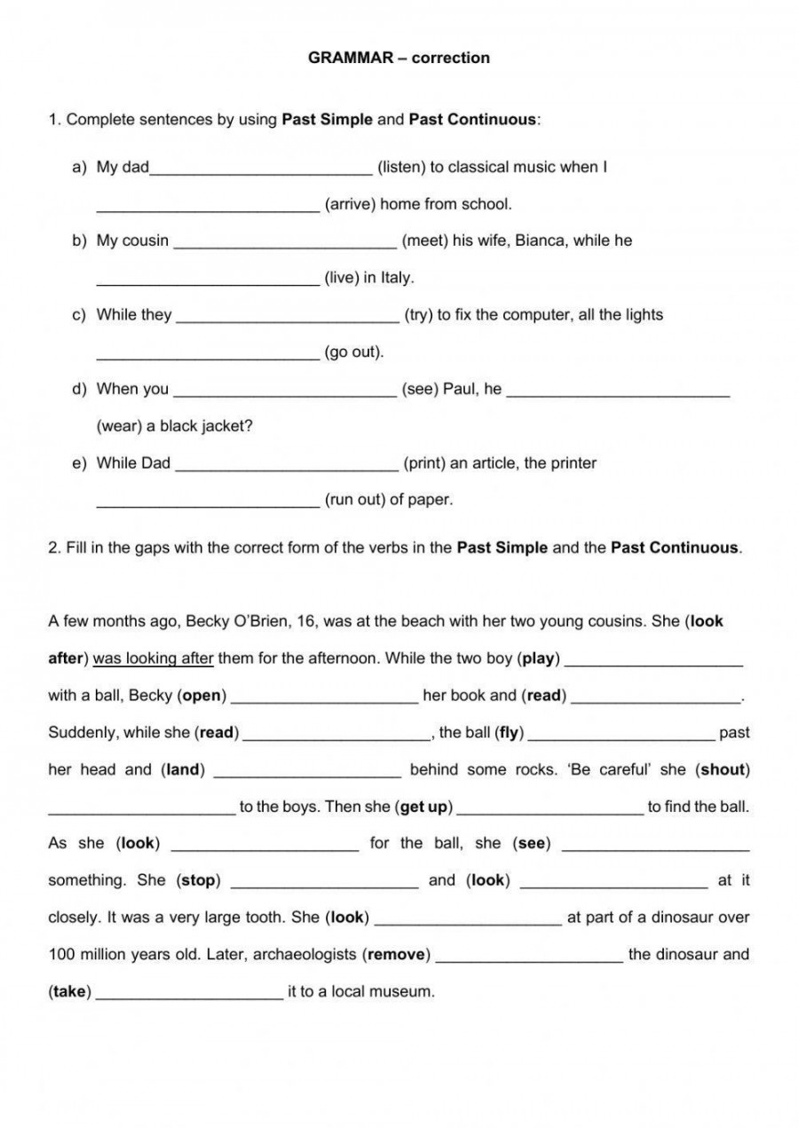 Grammar th grade worksheet  Live Worksheets