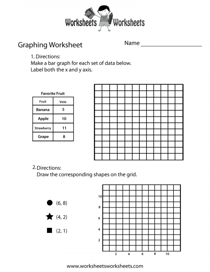 Graphing Practice Worksheet  Worksheets Worksheets