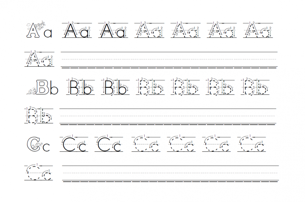 Handwriting Practice Sheets - free handwriting worksheets -  styles