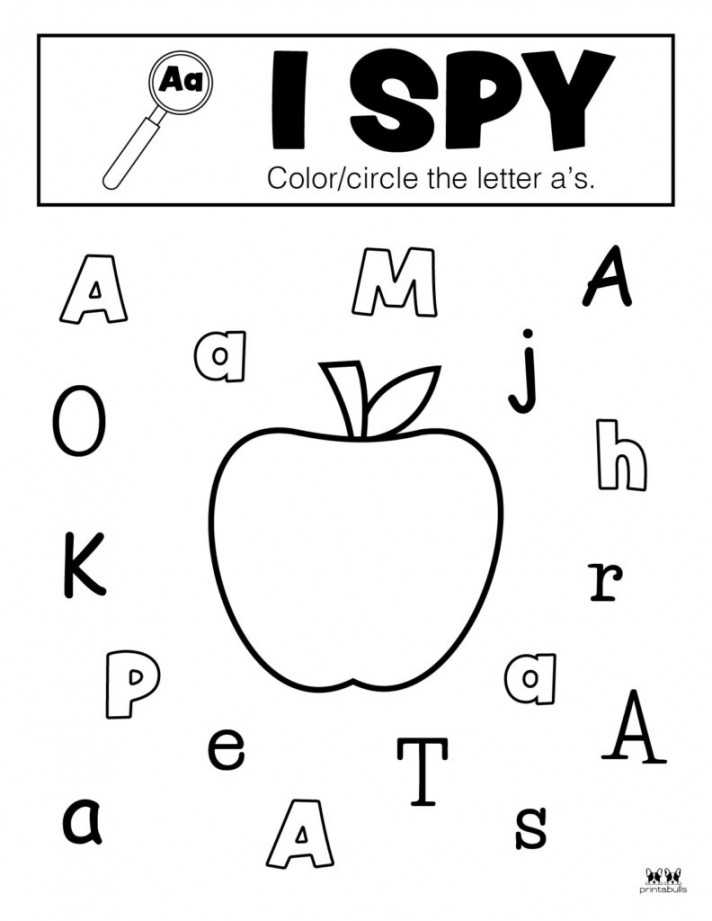 Letter A Worksheets -  FREE Printables  Printabulls