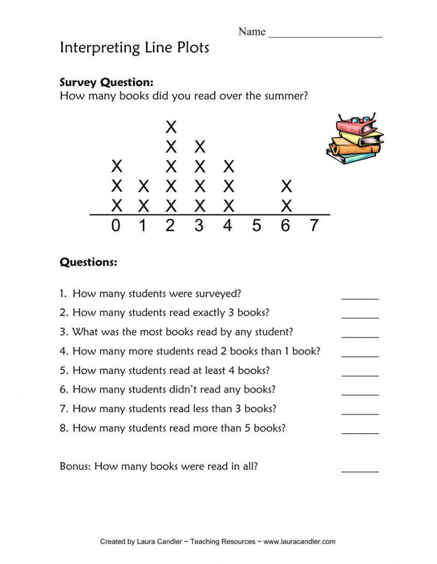 Line Plot worksheet  Live Worksheets