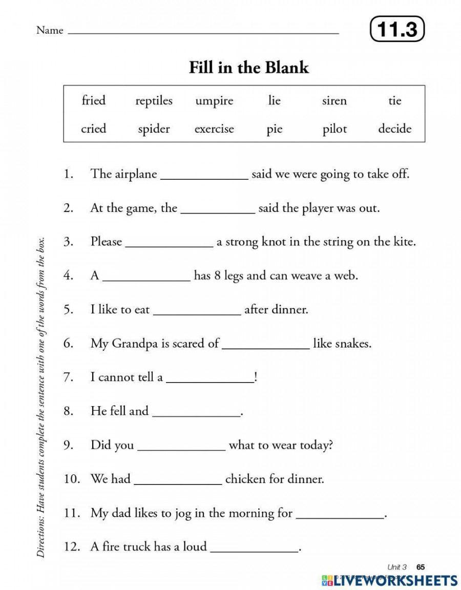 nd Grade CKLA worksheet