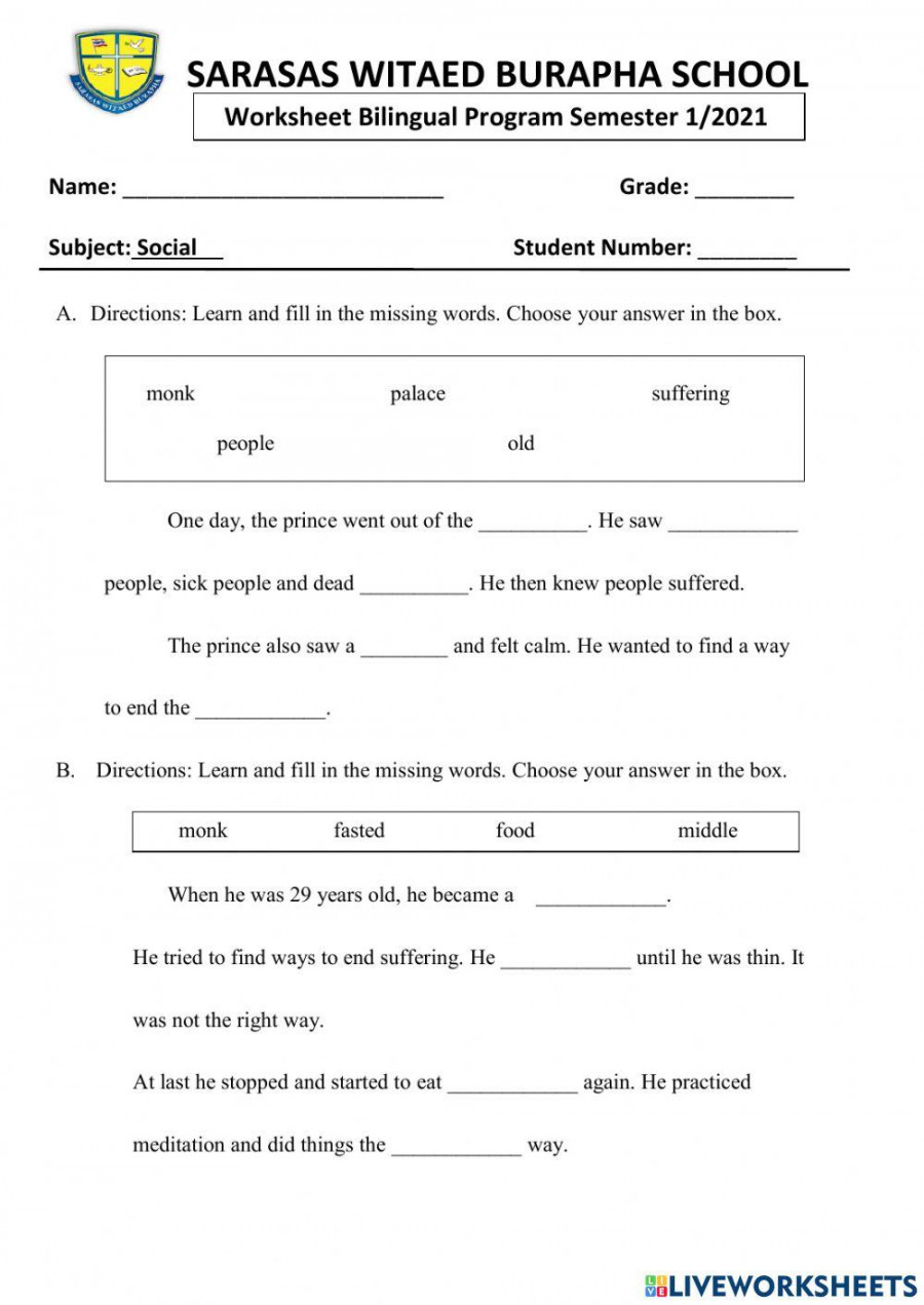 Social Studies for Grade  worksheet  Live Worksheets