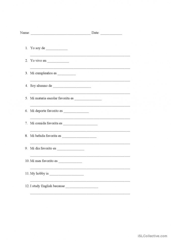 Spanish to English Translation Wksht: English ESL worksheets pdf
