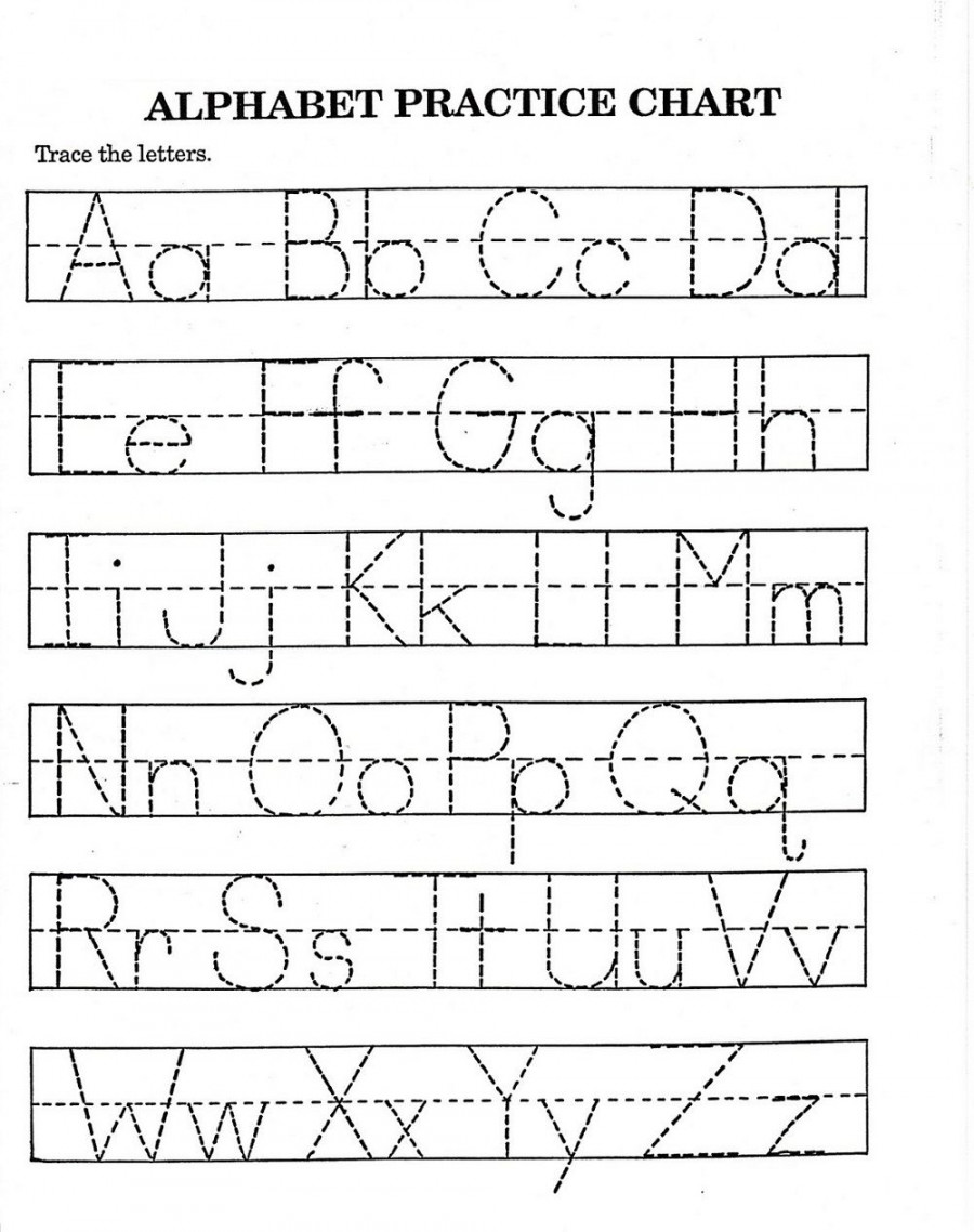 Traceable Alphabet Worksheets A-Z  Activity Shelter  Alphabet