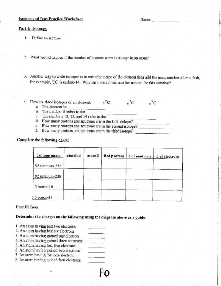 Unit--Isotope and Ions Practice Worksheet-cglass  St