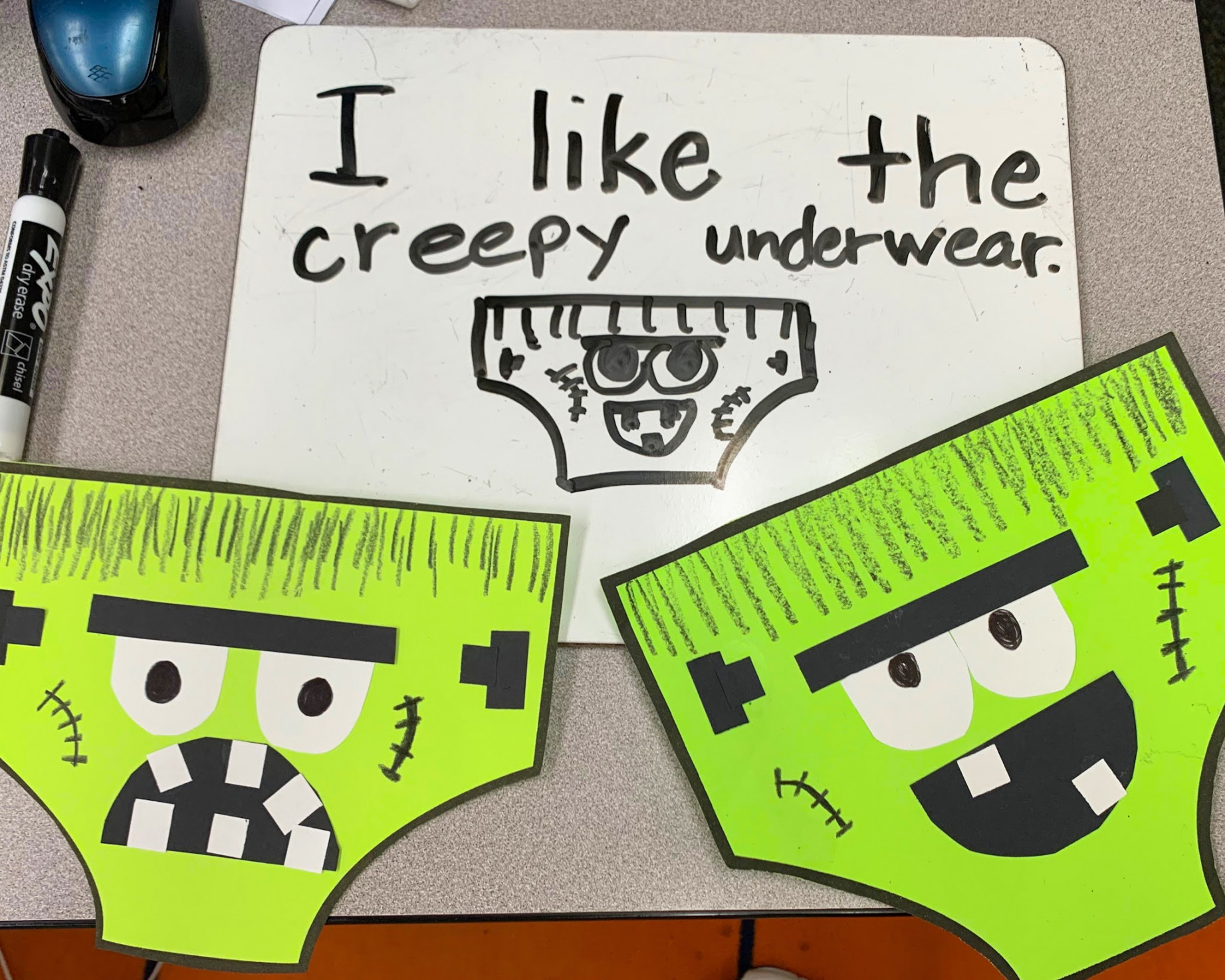 A Creepy Pair of Underwear Craftivity FREEBIE!