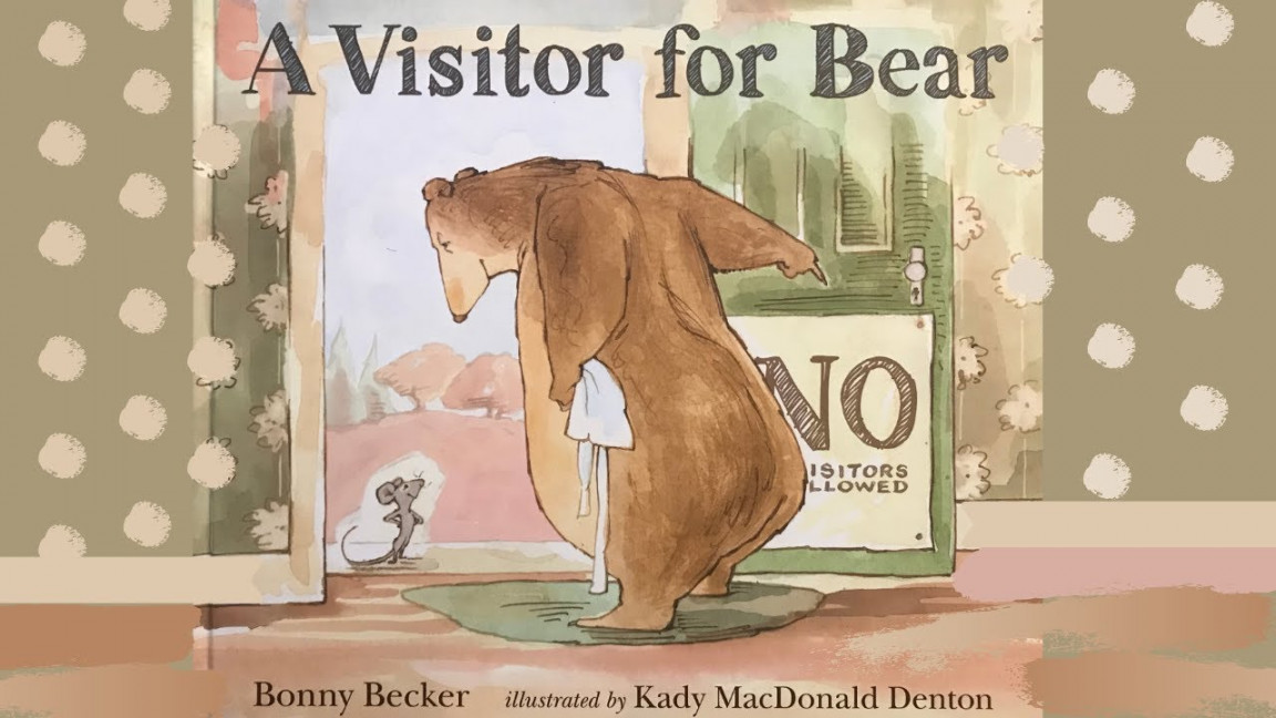 🐭A Visitor For Bear  (Read Aloud Books for Children)  Storytime  Friendship books Tolerance