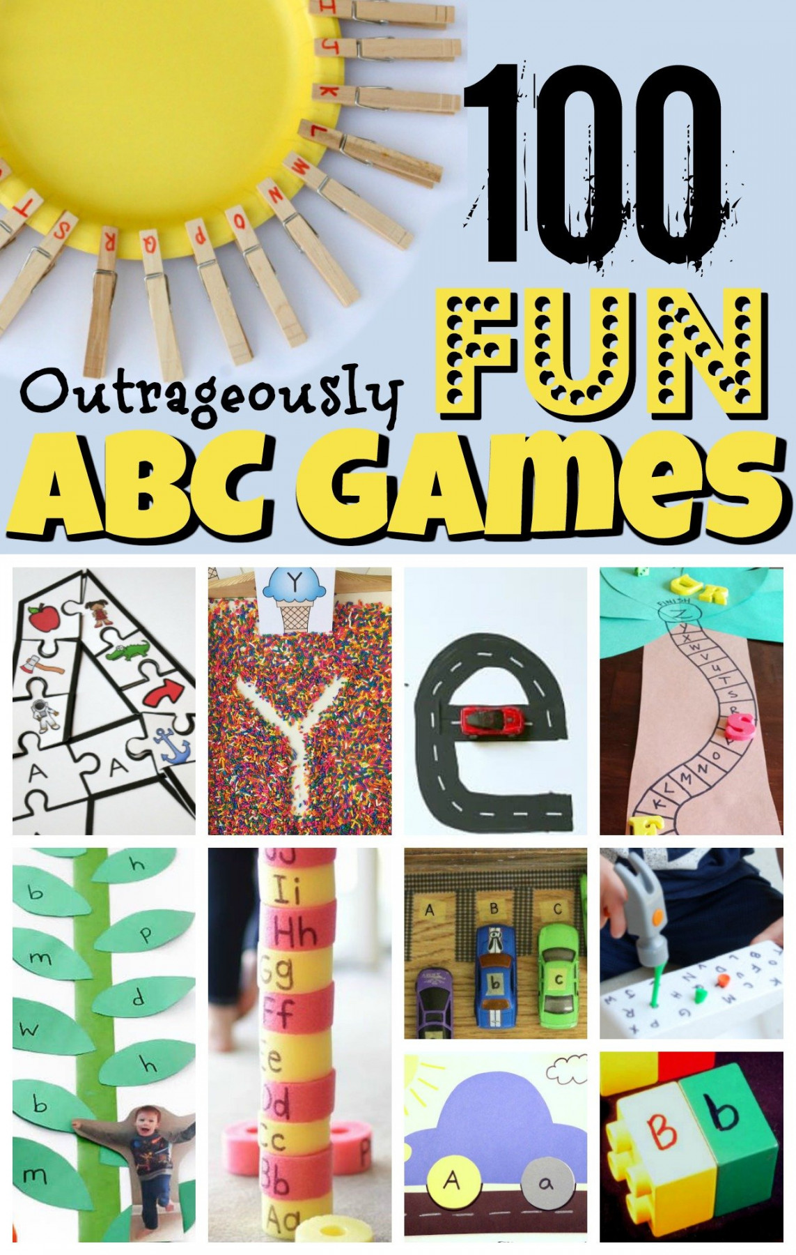 ABC Games that are Outrageously FUN!