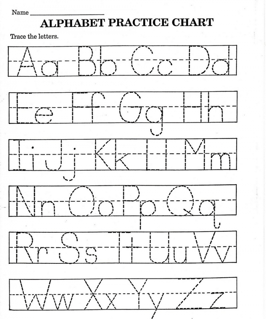 ABC Printable Worksheet for Kindergarten   Printable