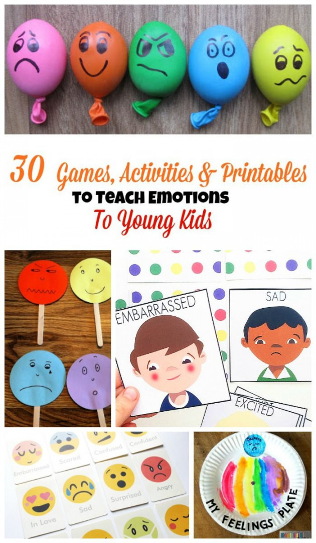 Activities To Teach Kids Emotions  Emotions preschool, Emotions