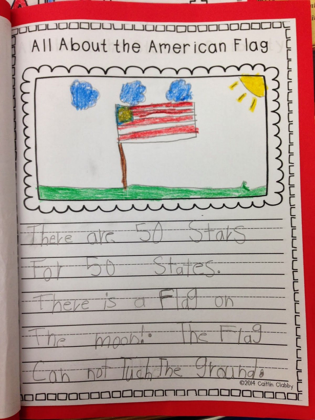 America Unit: Week   Kindergarten writing, American symbols