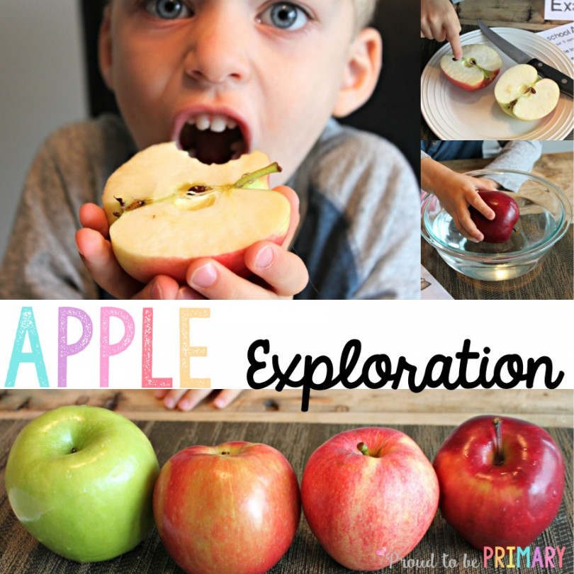 Apple Activities for Kids to Explore the  Senses – Proud to be