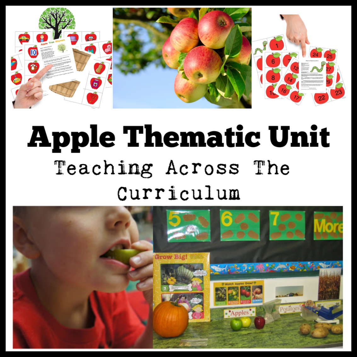 Apples Theme Unit — Kindergarten Kiosk