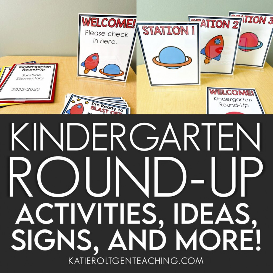 Assessment Printables for Kindergarten Readiness Testing - Katie