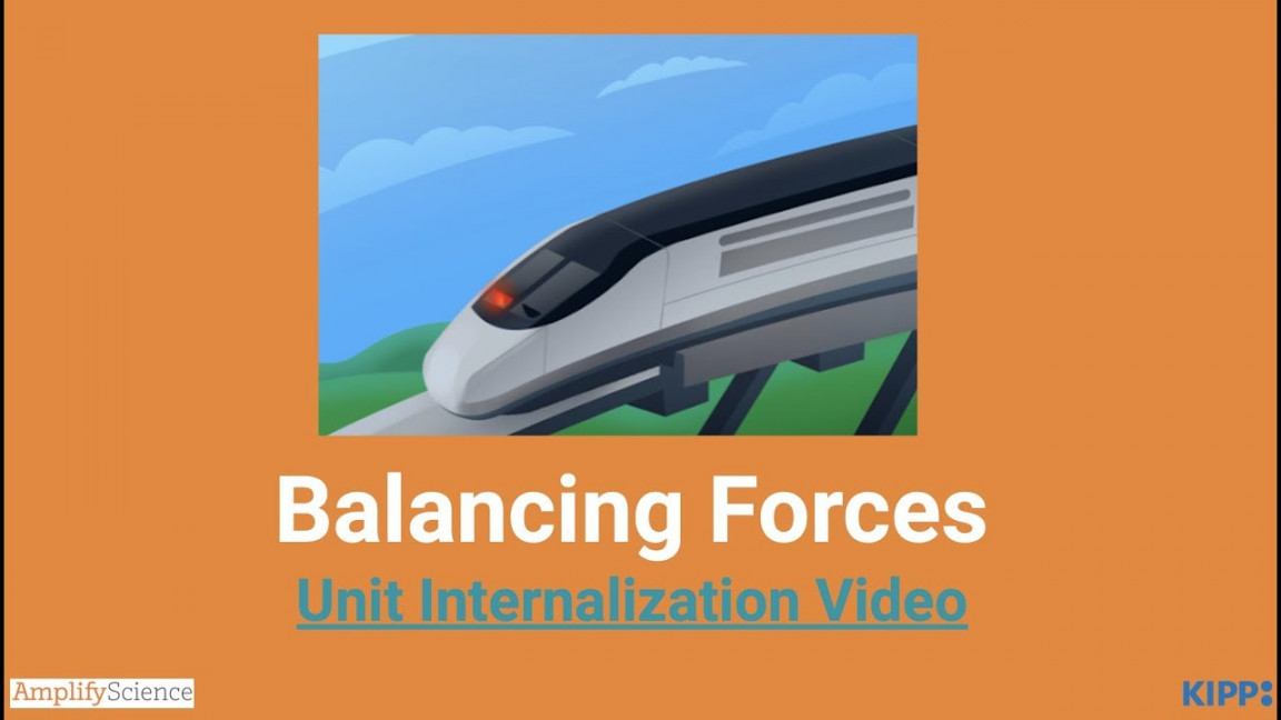 - Balancing Forces Unit Internalization Video