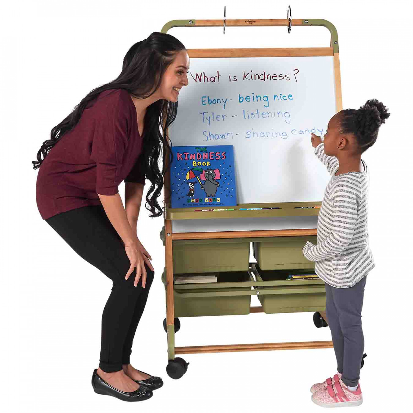 Bamboo Double-Sided Teaching Easel  Becker