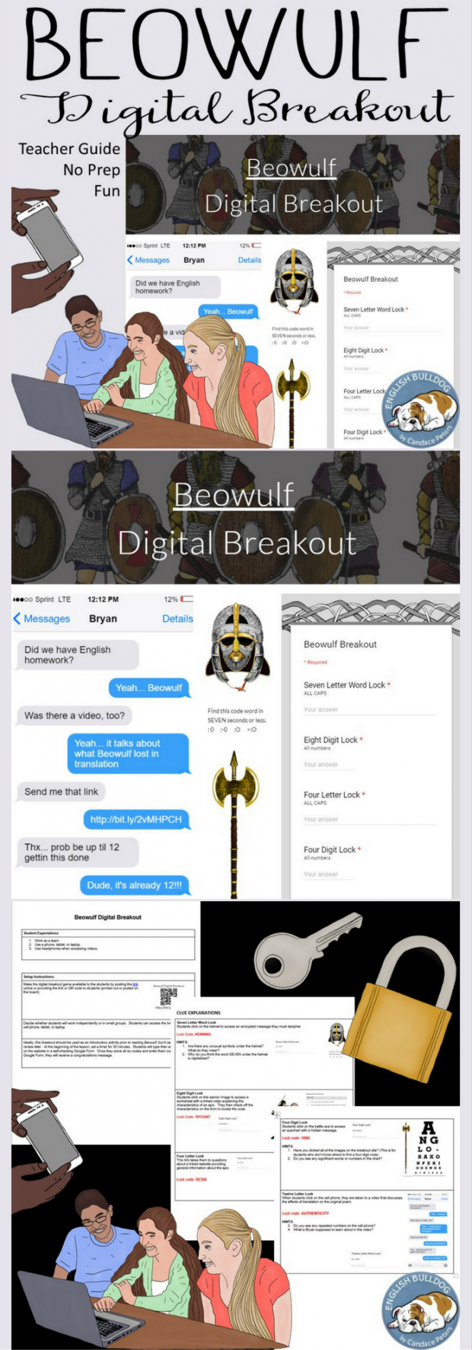 Beowulf Digital Escape Room Review: Literary Introduction