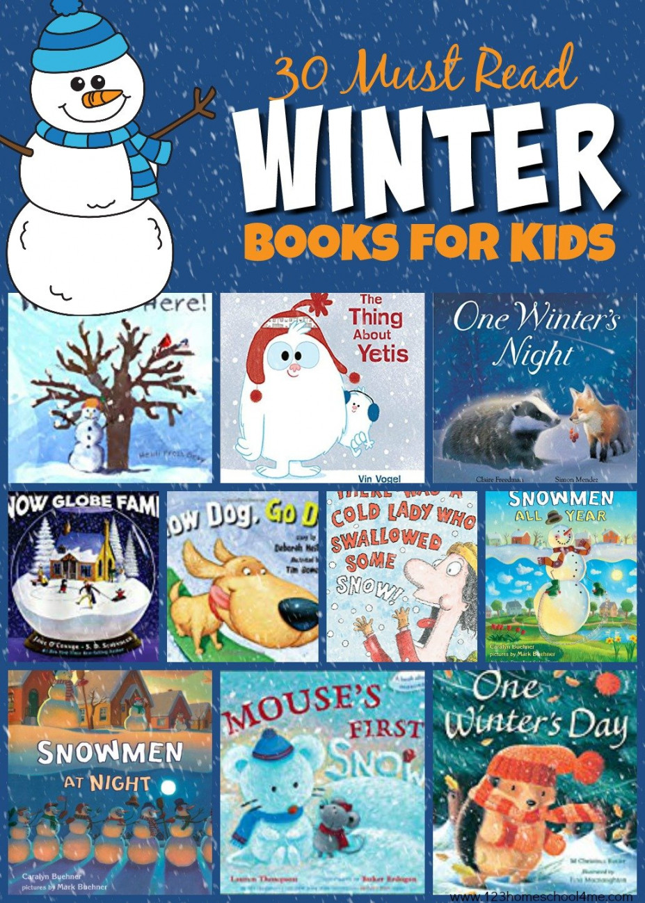 ❄️️ BEST Winter Picture Books and Read Alouds for Kids