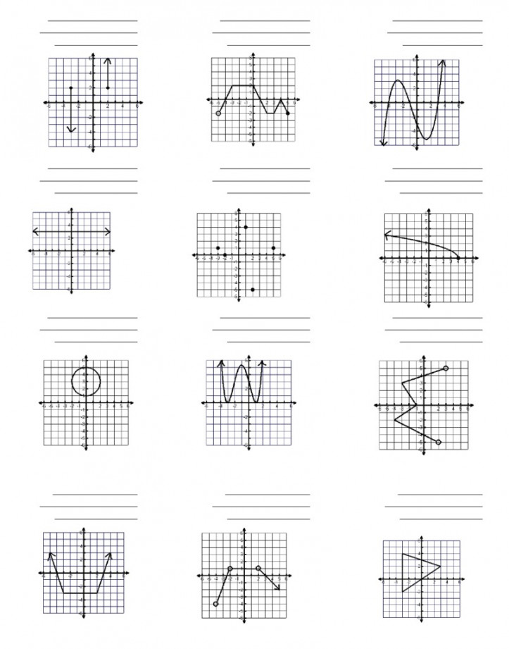 Best Worksheets For Identifying The Domain And Range Of