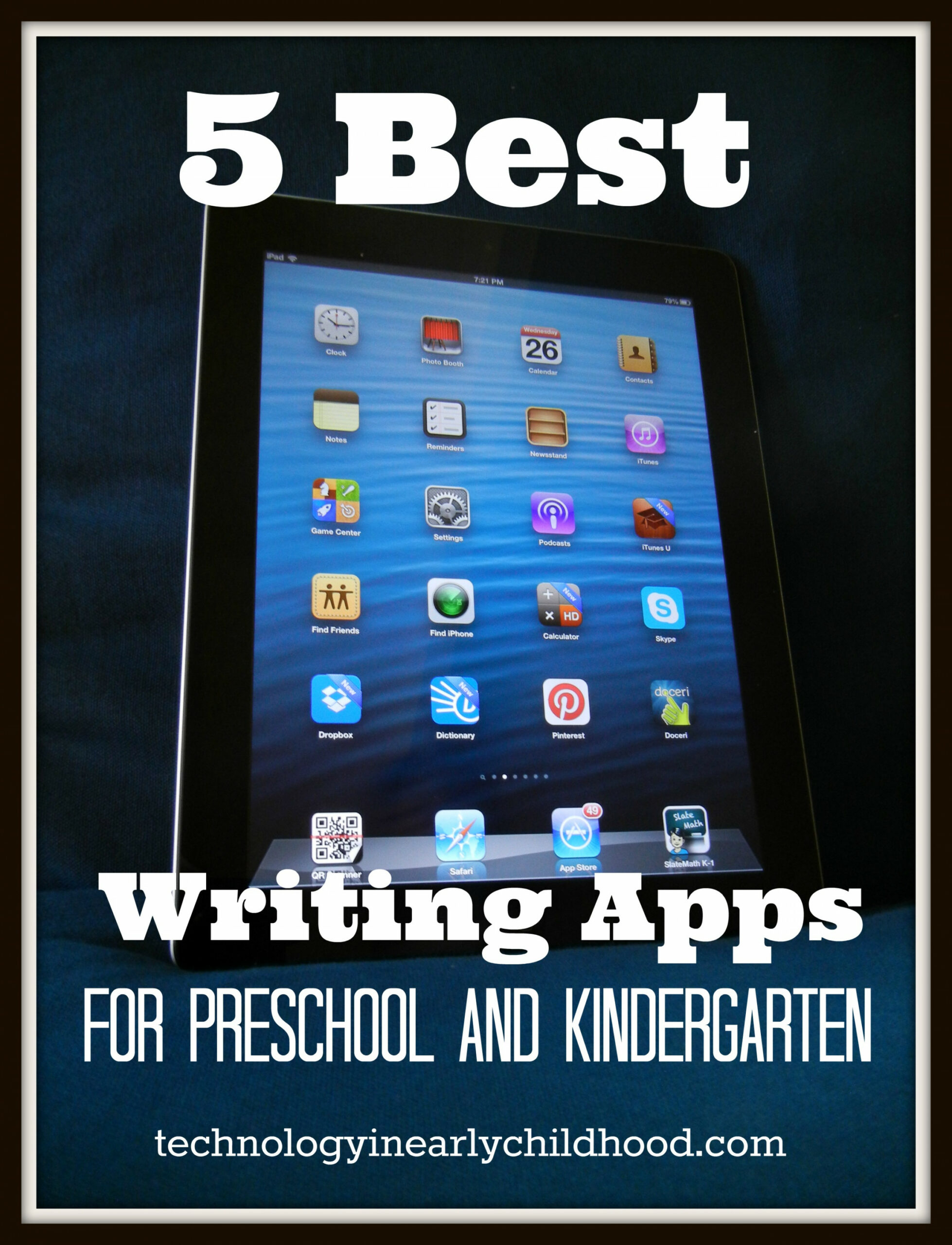 Best Writing Apps for Pre-School and Kindergarten - Technology