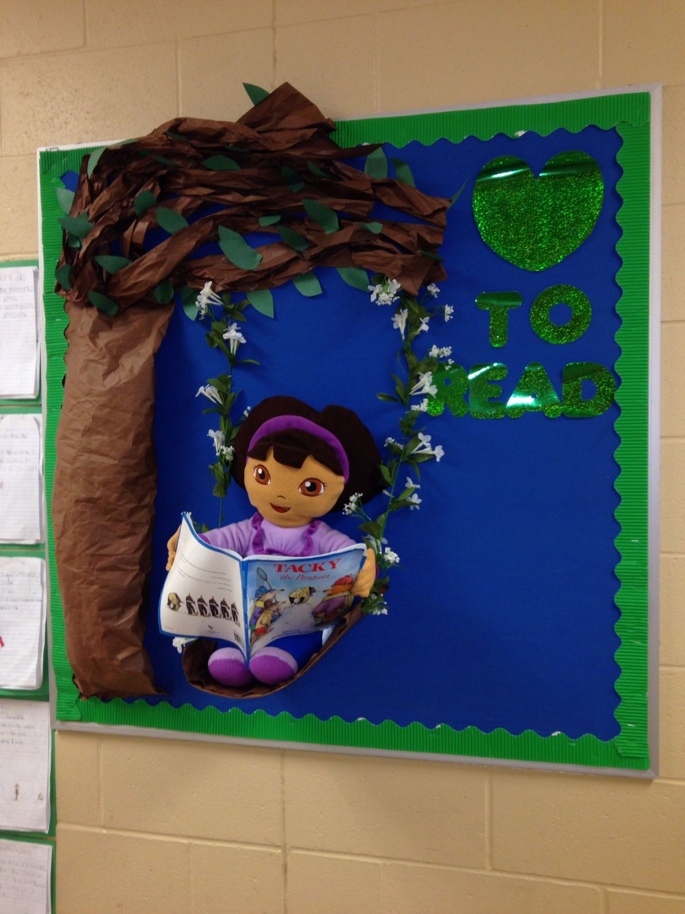 But not with Dora  Kindergarten fun, Classroom bulletin boards