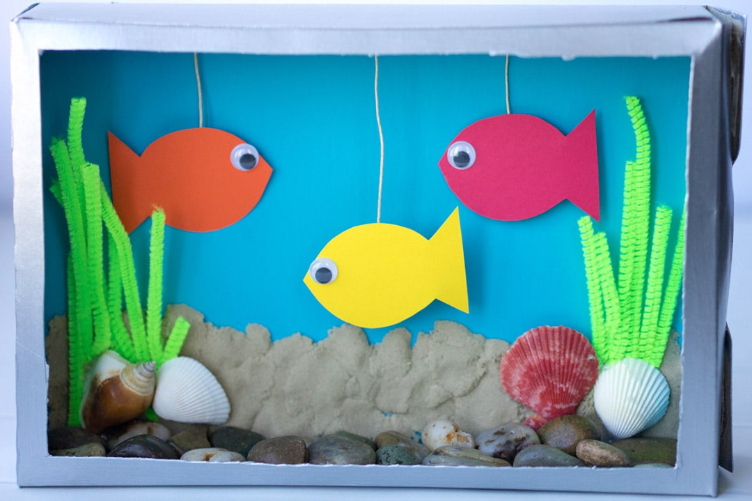 Cereal Box Aquarium - The Best Ideas for Kids