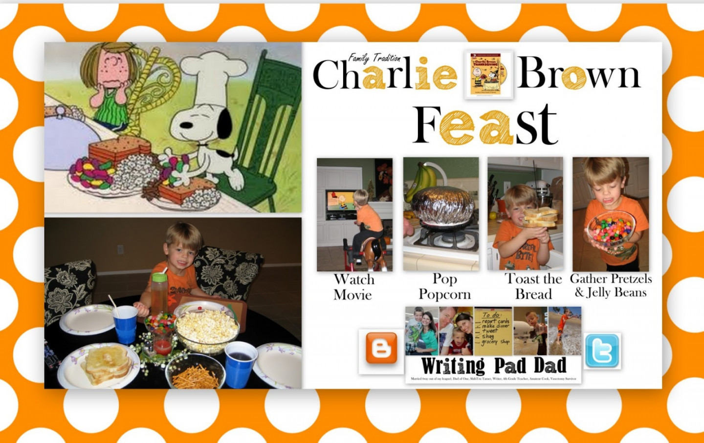 Charlie Brown Thanksgiving Feast  Teacher to the Core