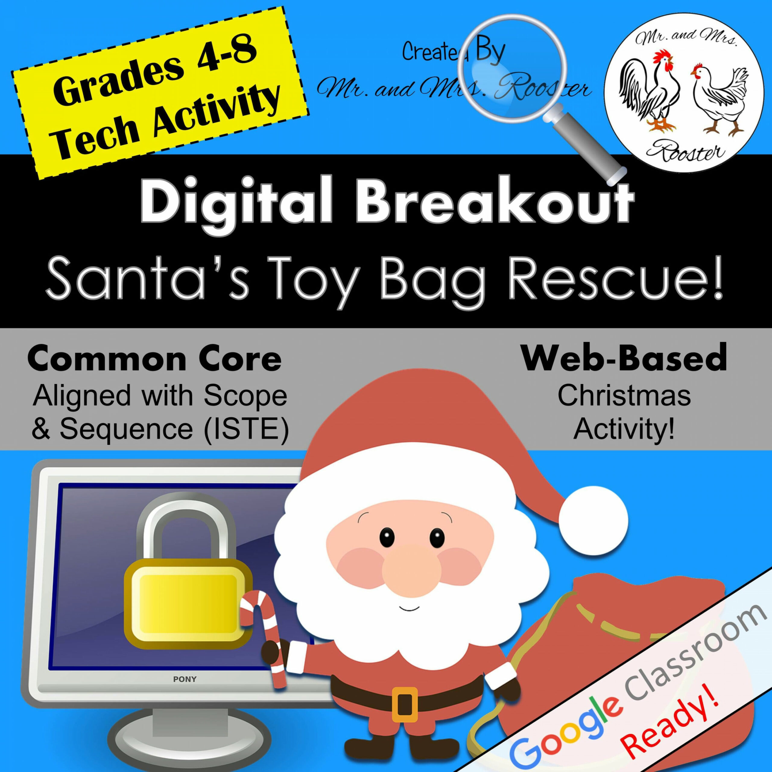 Christmas Digital Breakout Christmas Escape Room Christmas