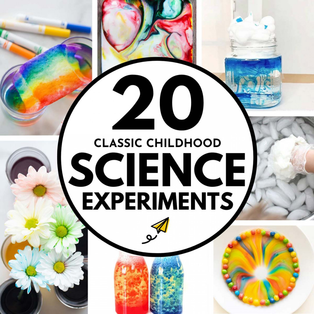 Classic Science Experiments for Kids - Busy Toddler