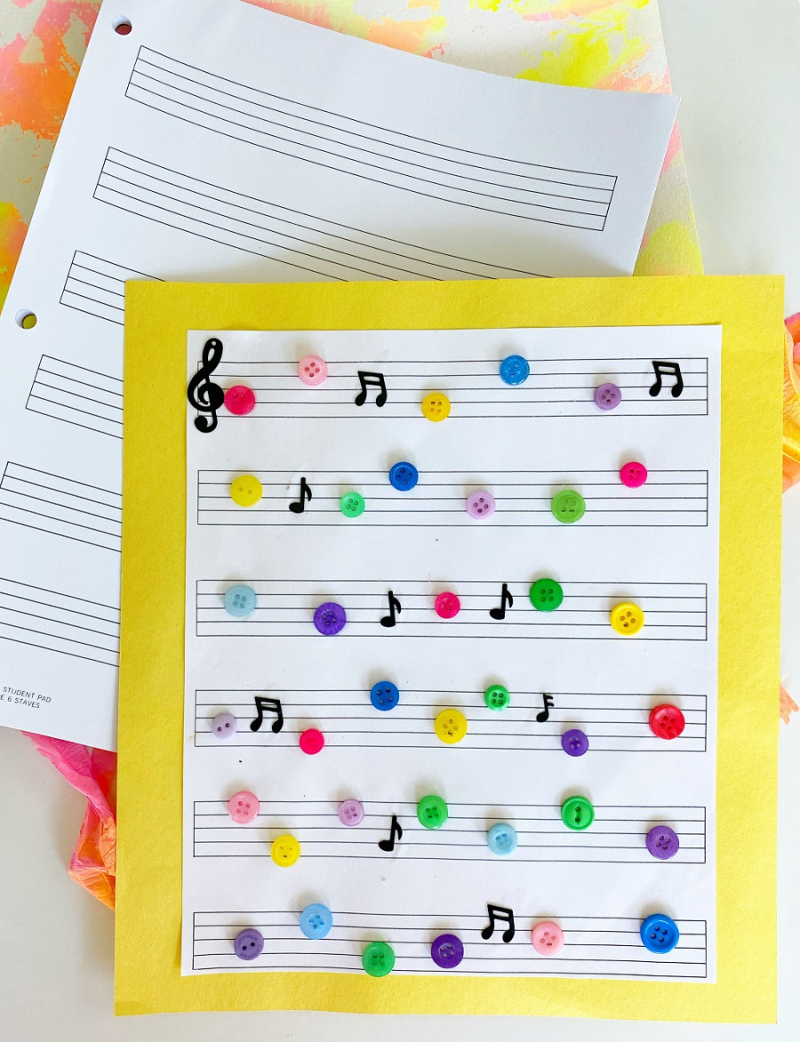 Classical Music Creations - Process Art for Kids - S&S Blog