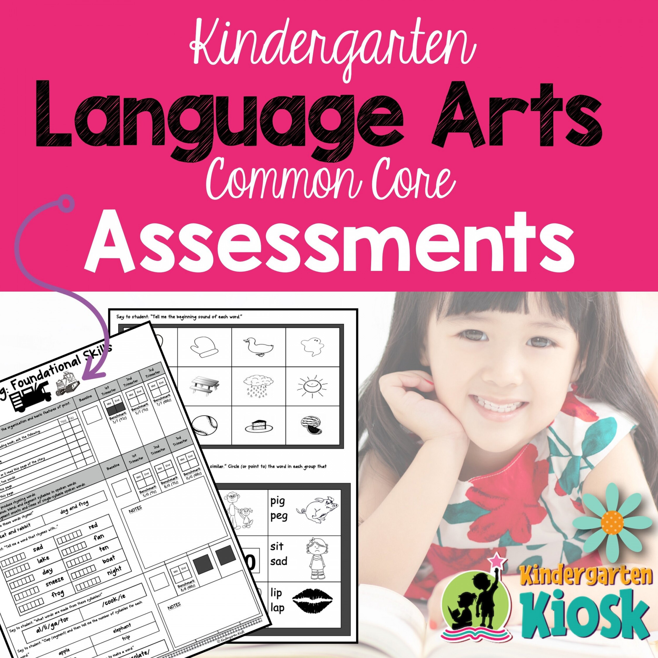 Common Core English/Language Arts Assessments:Kindergarten — Kindergarten  Kiosk