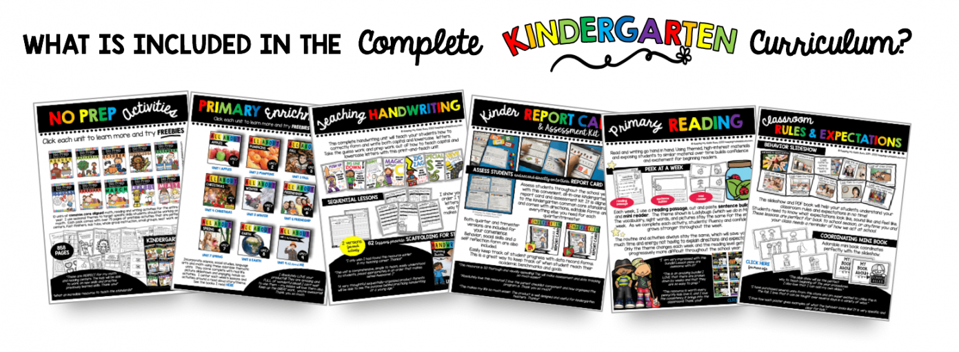 Complete Curriculum — Keeping My Kiddo Busy