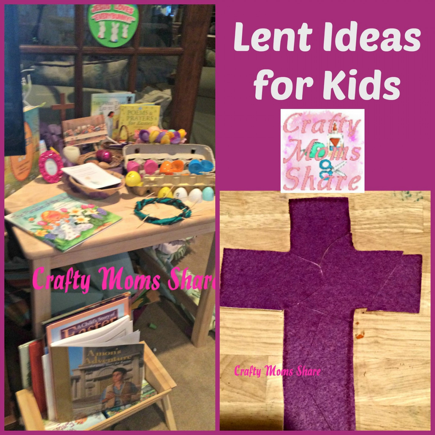 Crafty Moms Share: Lent Ideas for Kids