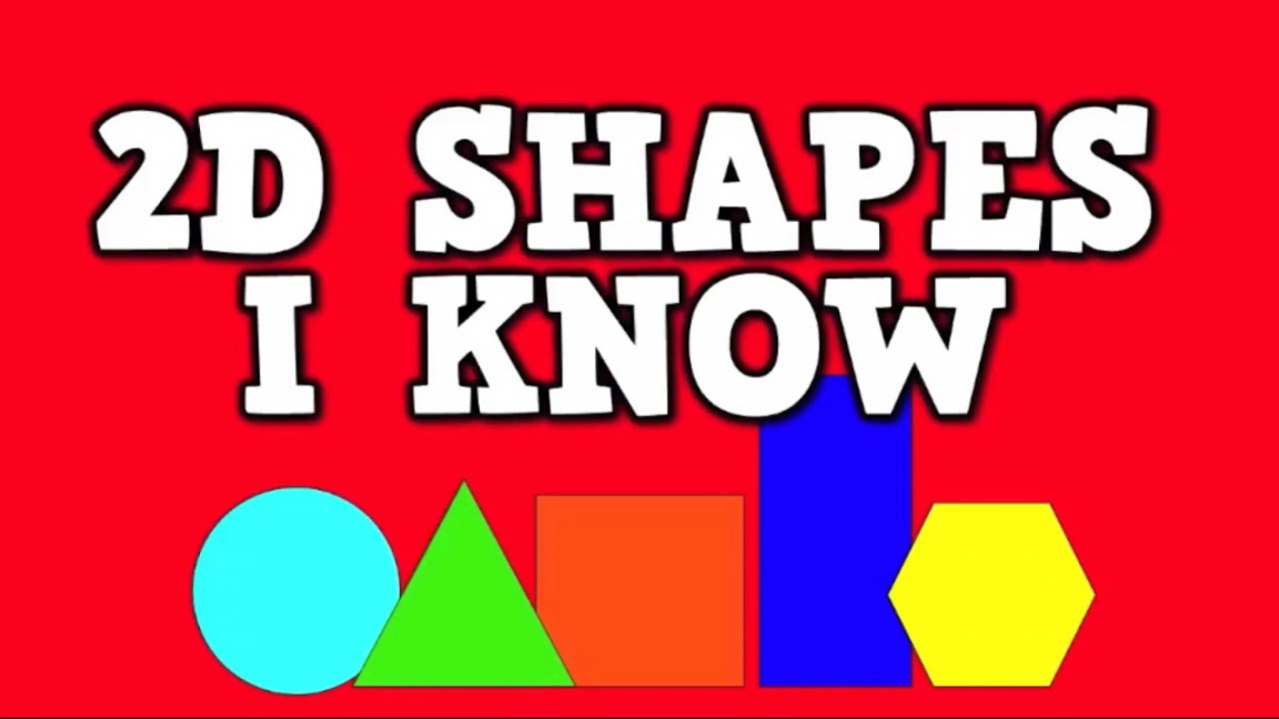 D Shapes I Know- (song for kids)