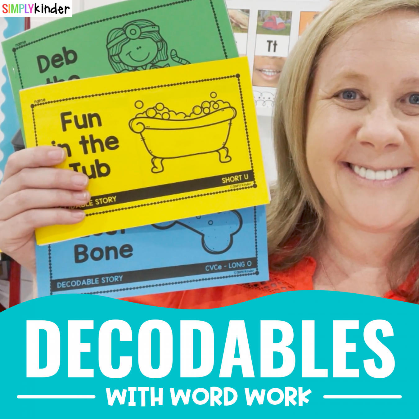 Decodable Readers for Kindergarten - Simply Kinder