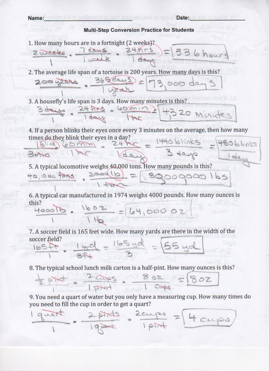 dimensional analysis worksheets with answer key - Yahoo Search