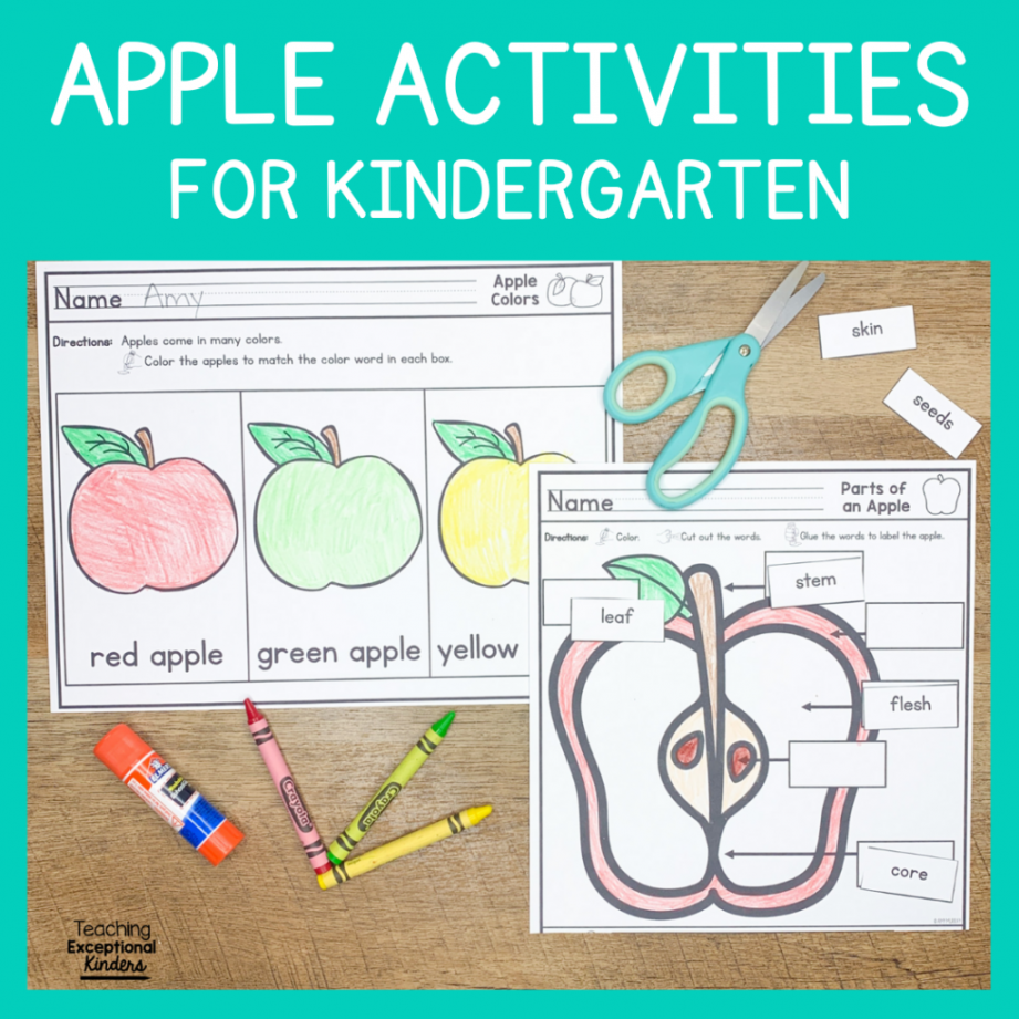Engaging Apple Activities for Kindergarten - Teaching