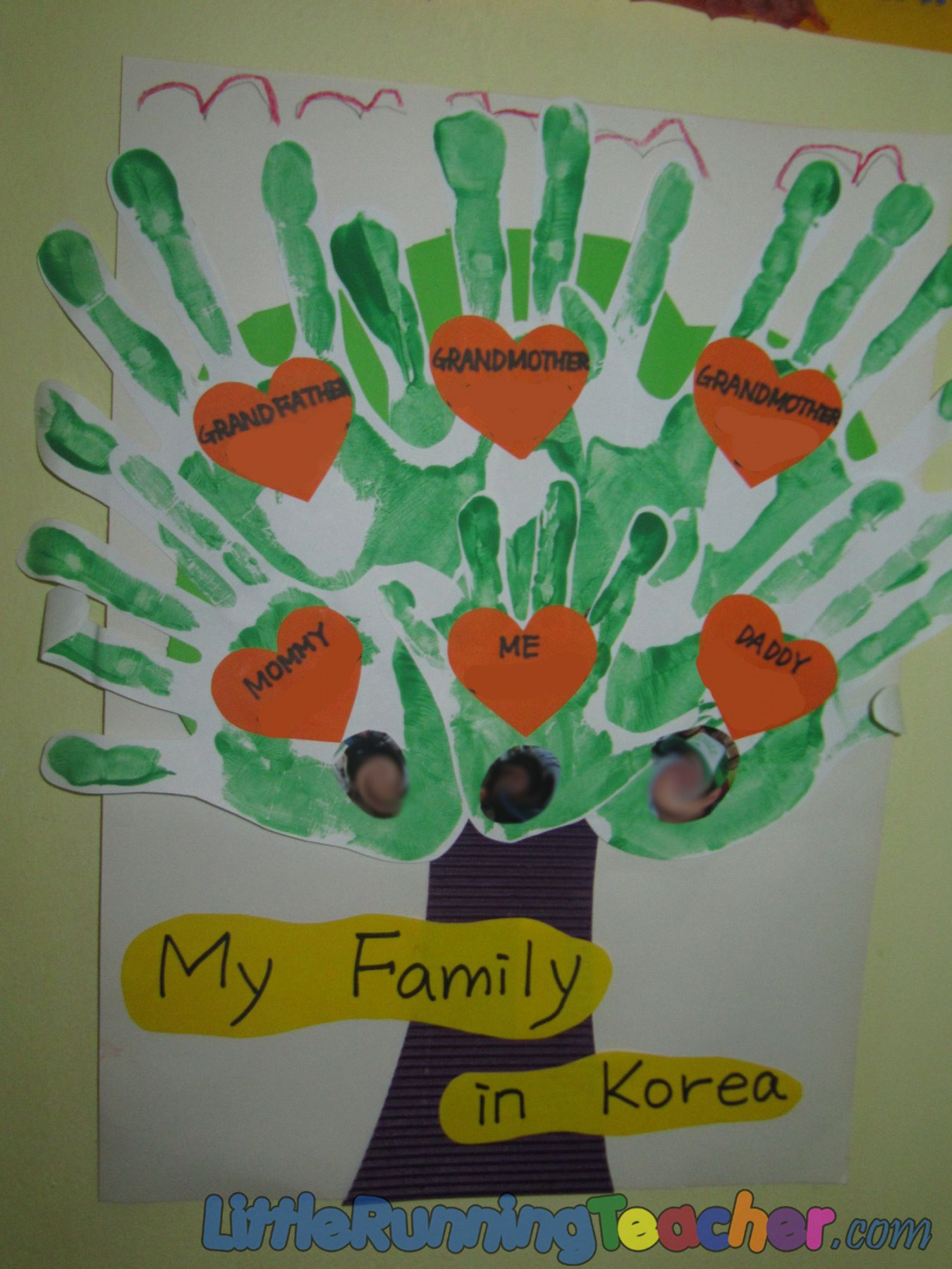 Family Tree in Preschool  Little Running Teacher  Family tree