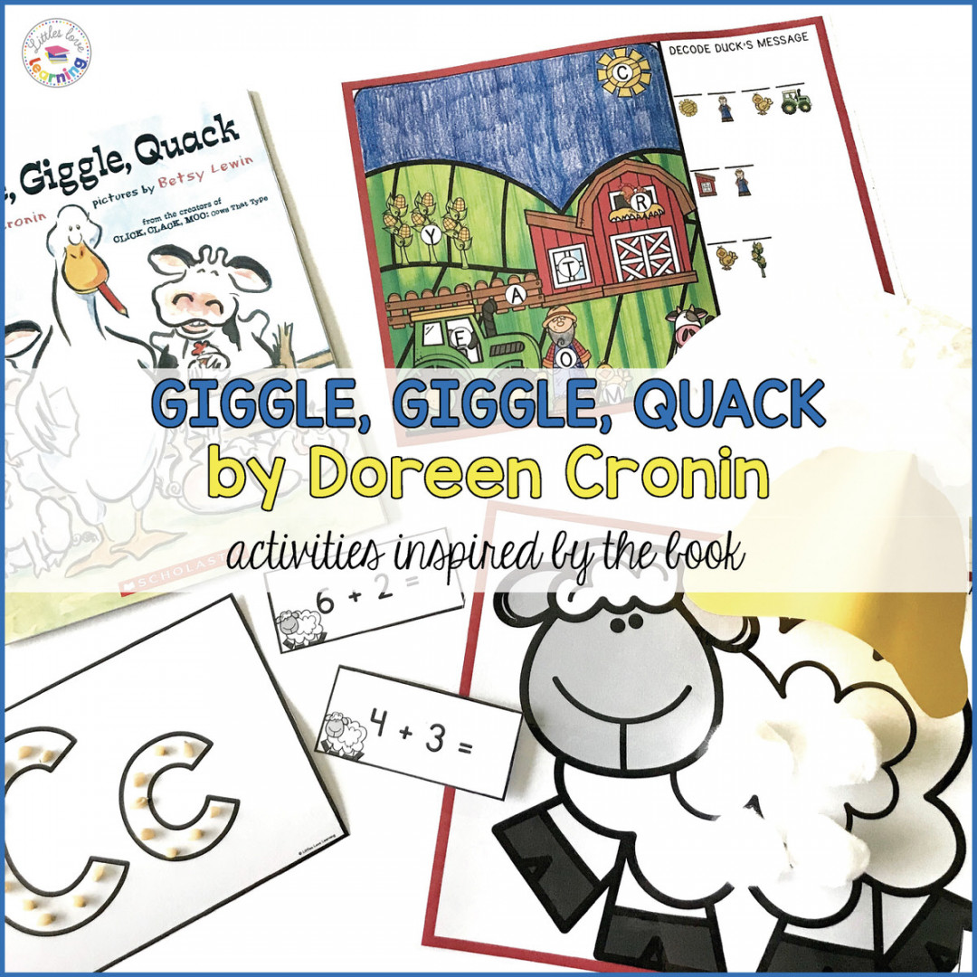 Farm-Themed Activities for Giggle, Giggle, Quack (Preschool & Pre-K)