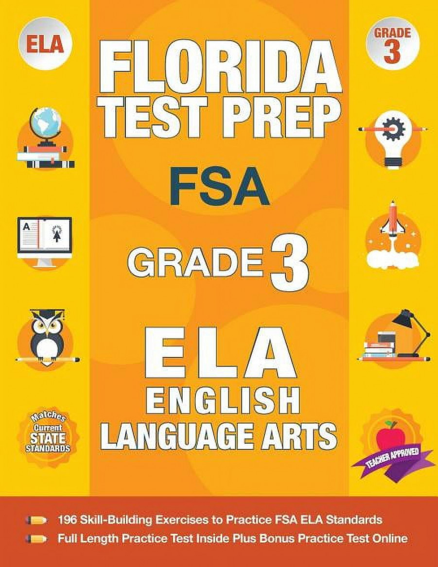 Florida Test Prep FSA Grade  English: FSA Reading Grade , FSA