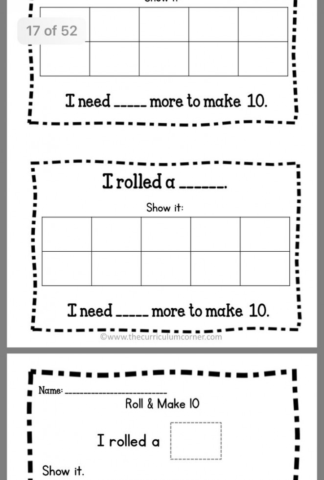 FREE Kindergarten Emergency Sub Plans  Kindergarten math