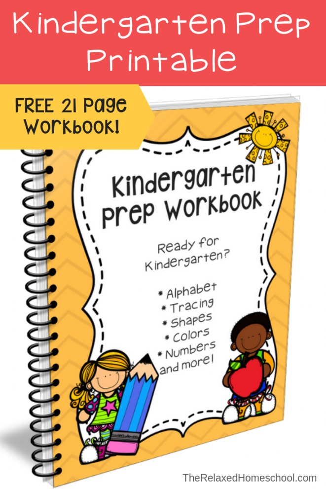 FREE Kindergarten Prep Workbook - The Brilliant Homeschool