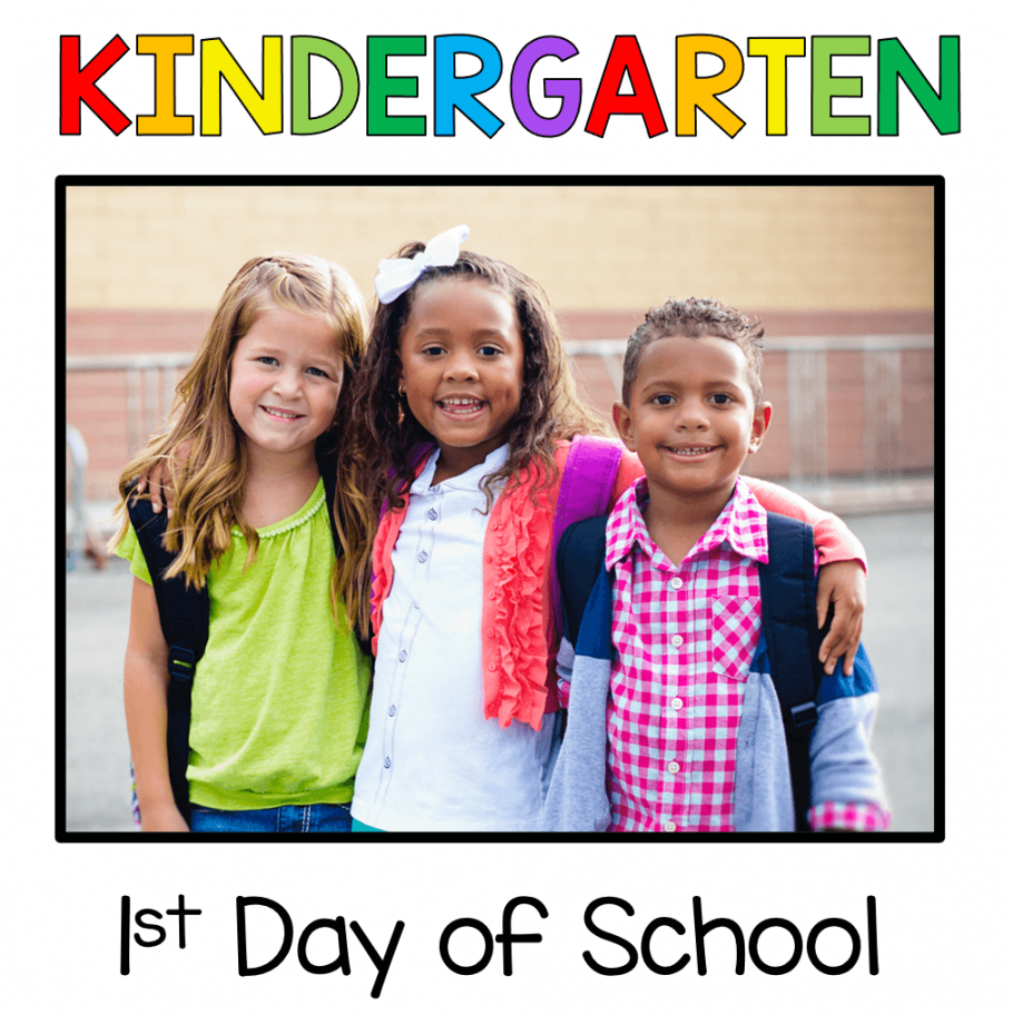 FREE lesson plans for the first day of kindergarten — Keeping My