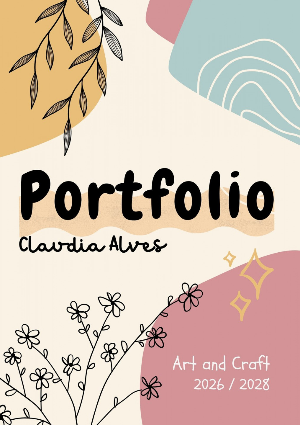 Free Portfolio Cover Page Templates To Use And Print Canva 0 