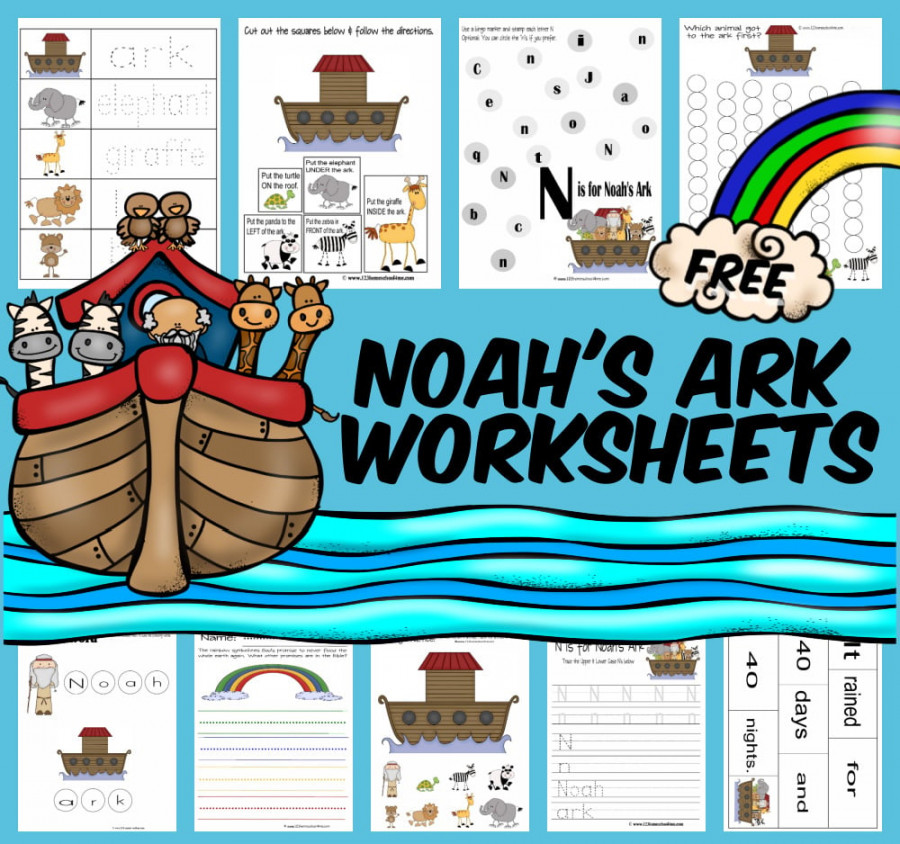 🌈 FREE Printable Noah