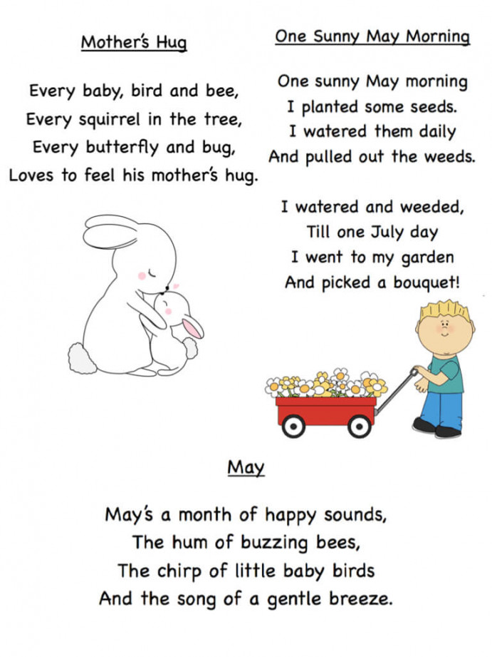 FREEBIE: May Poems » Grade Onederful