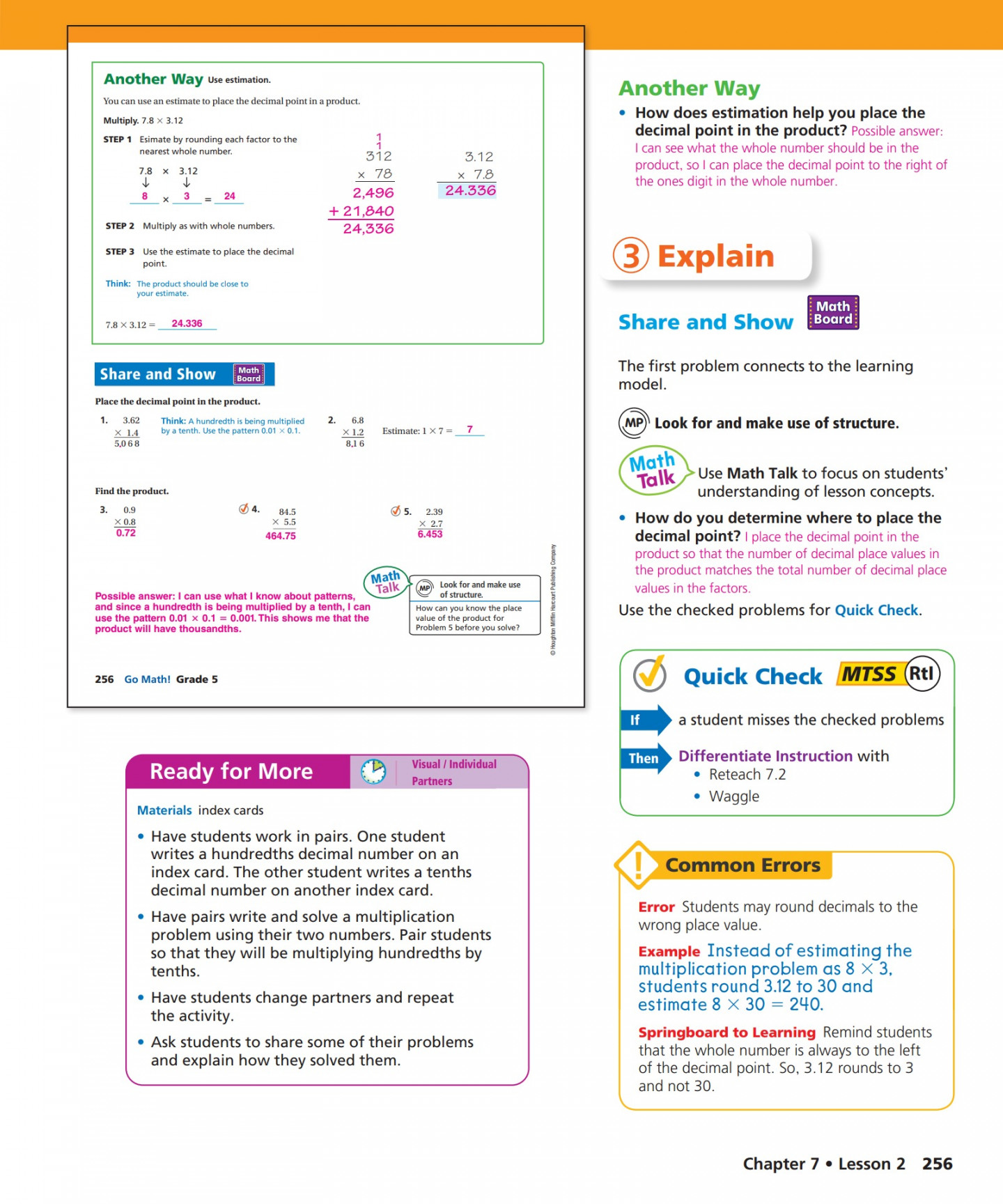 Go Math! Grade  Teacher Edition Pages -40 - Flip PDF Download