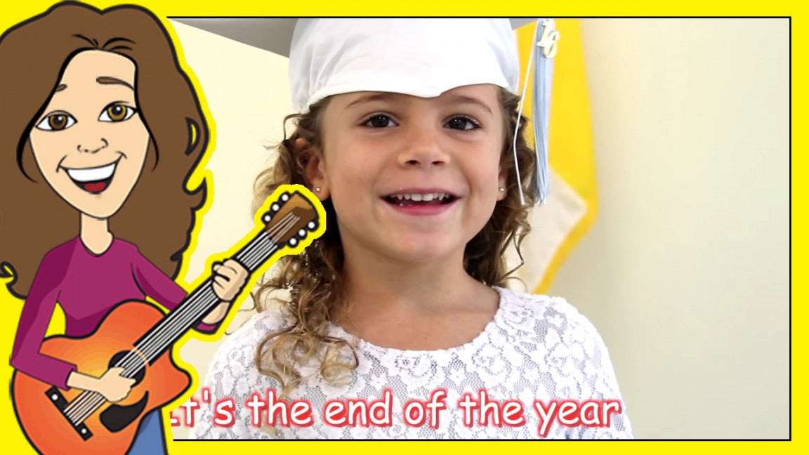 Graduation Song (Official Video) Thank you for kids, children & babies with  lyrics  Miss Patty