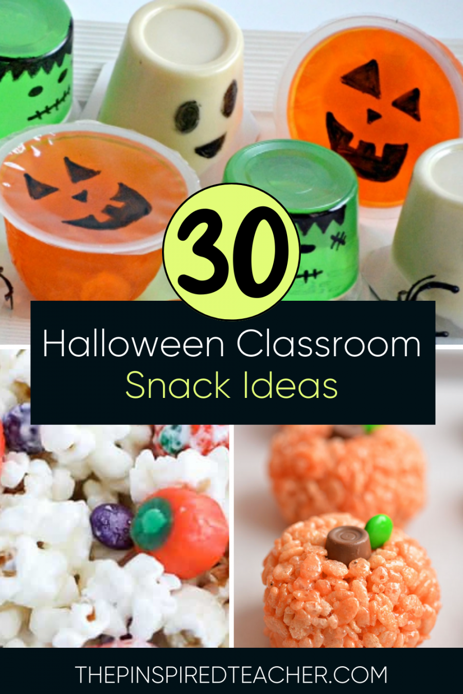 Halloween Classroom Snack Ideas: Easy Halloween Treats and